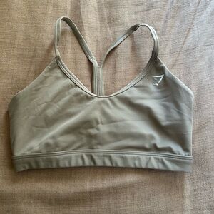 GYMSHARK v neck sports bra